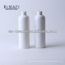 White PE Plastic bottle 250ml with lotion pump